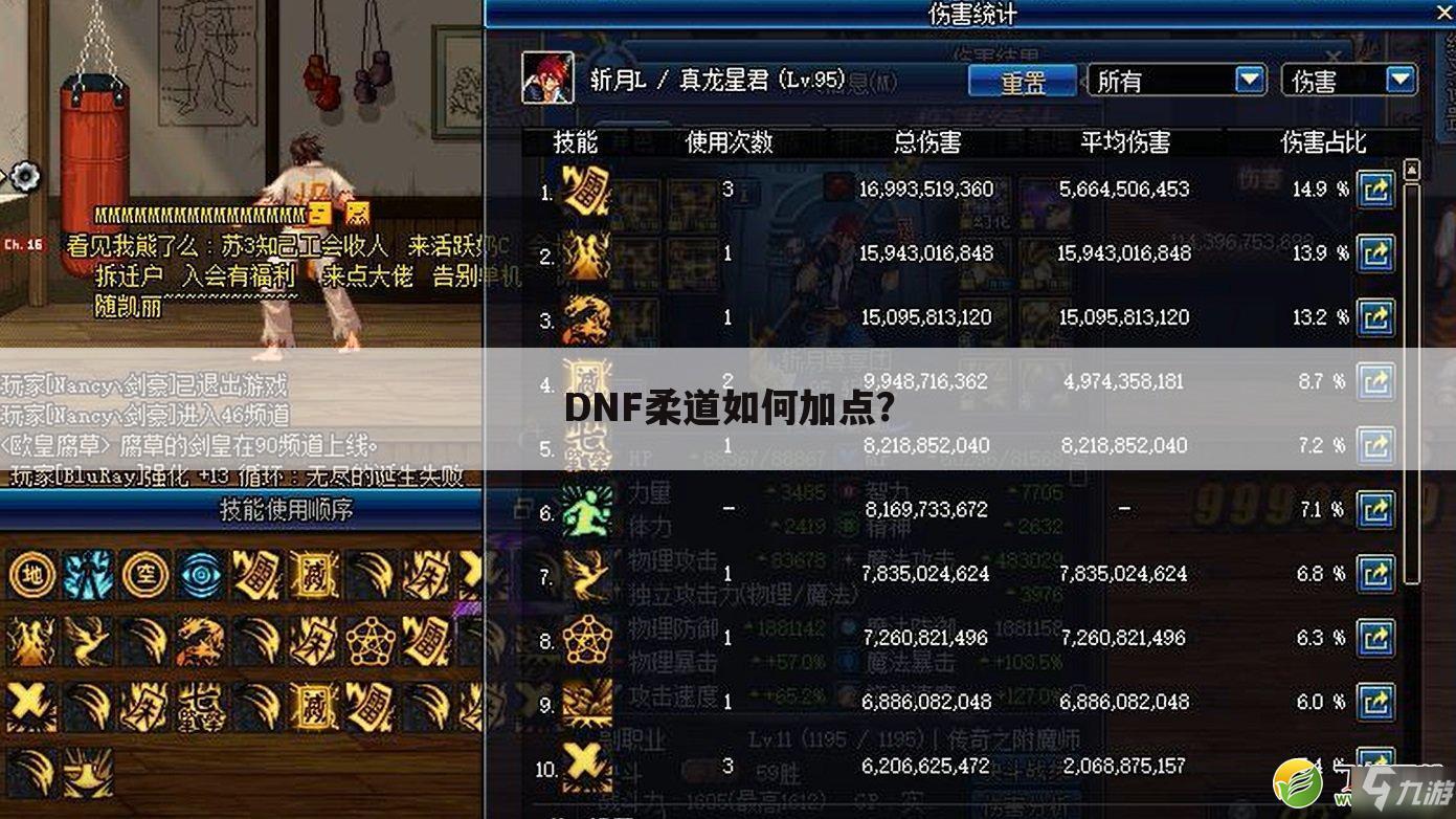 DNF柔道如何加点?