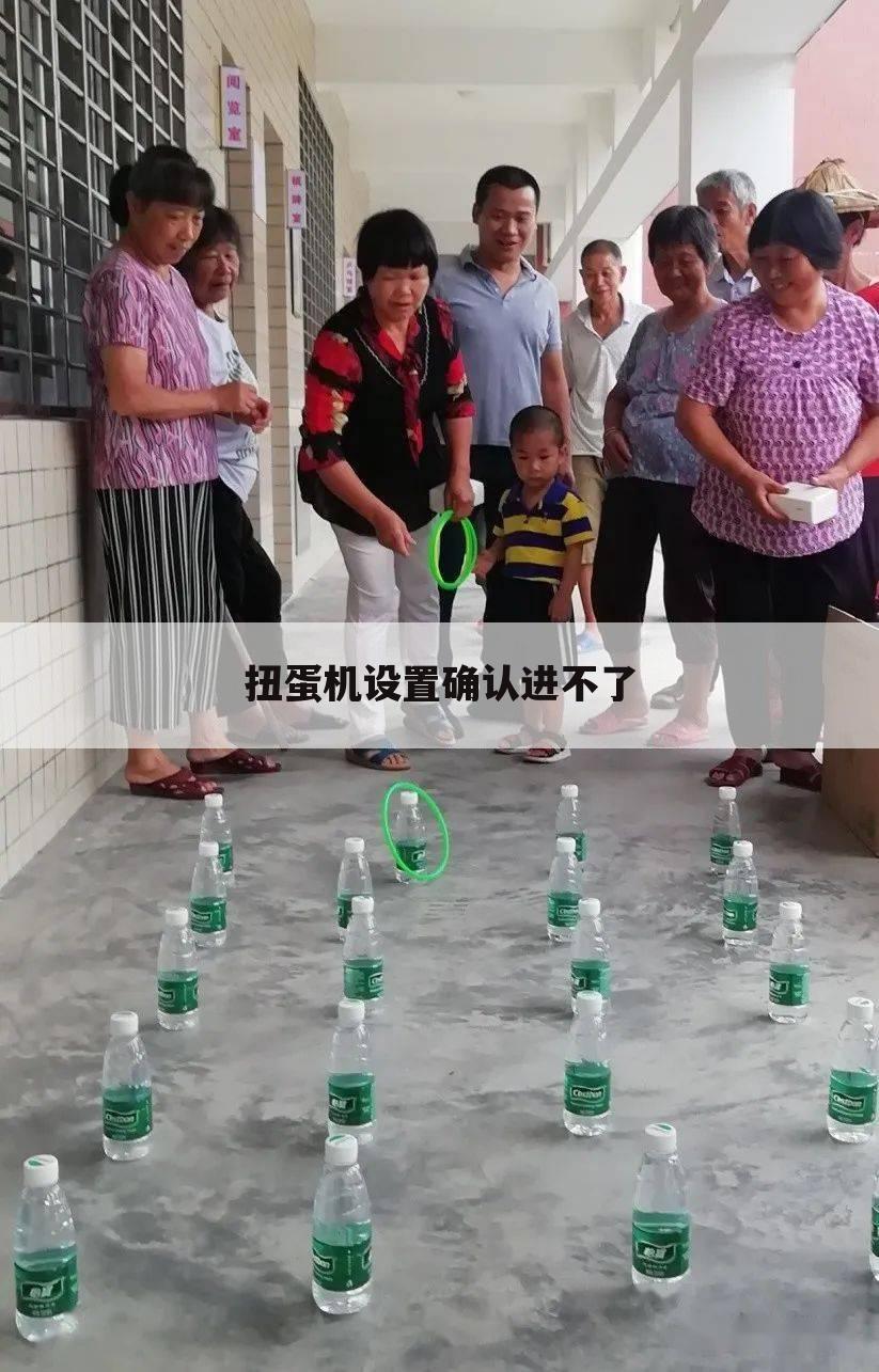 扭蛋机设置确认进不了