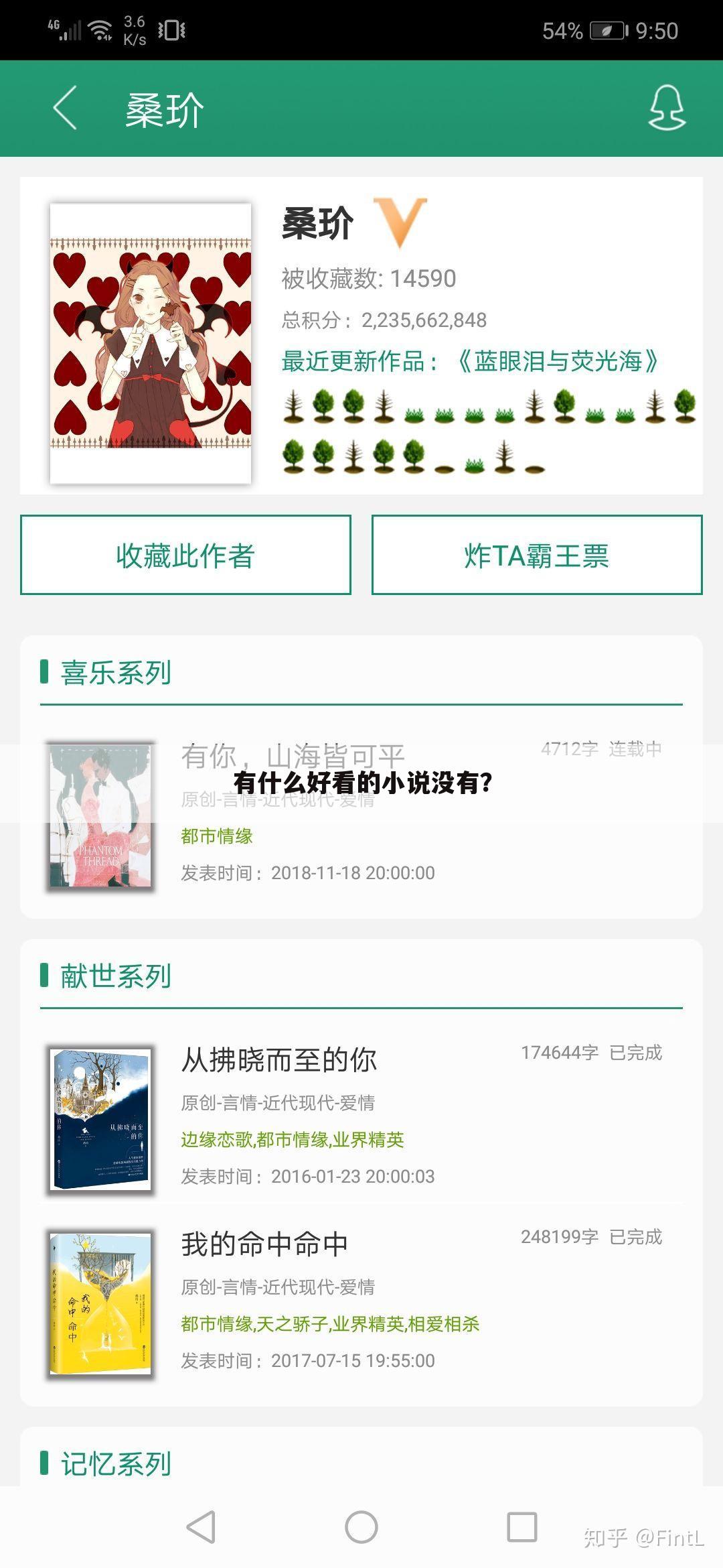 有什么好看的小说没有?