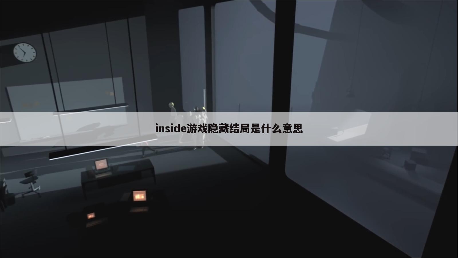 inside游戏隐藏结局是什么意思