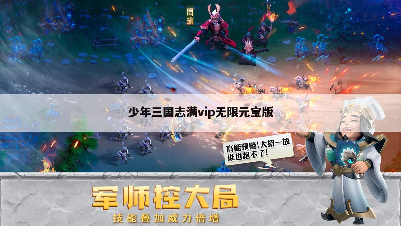 少年三国志满vip无限元宝版