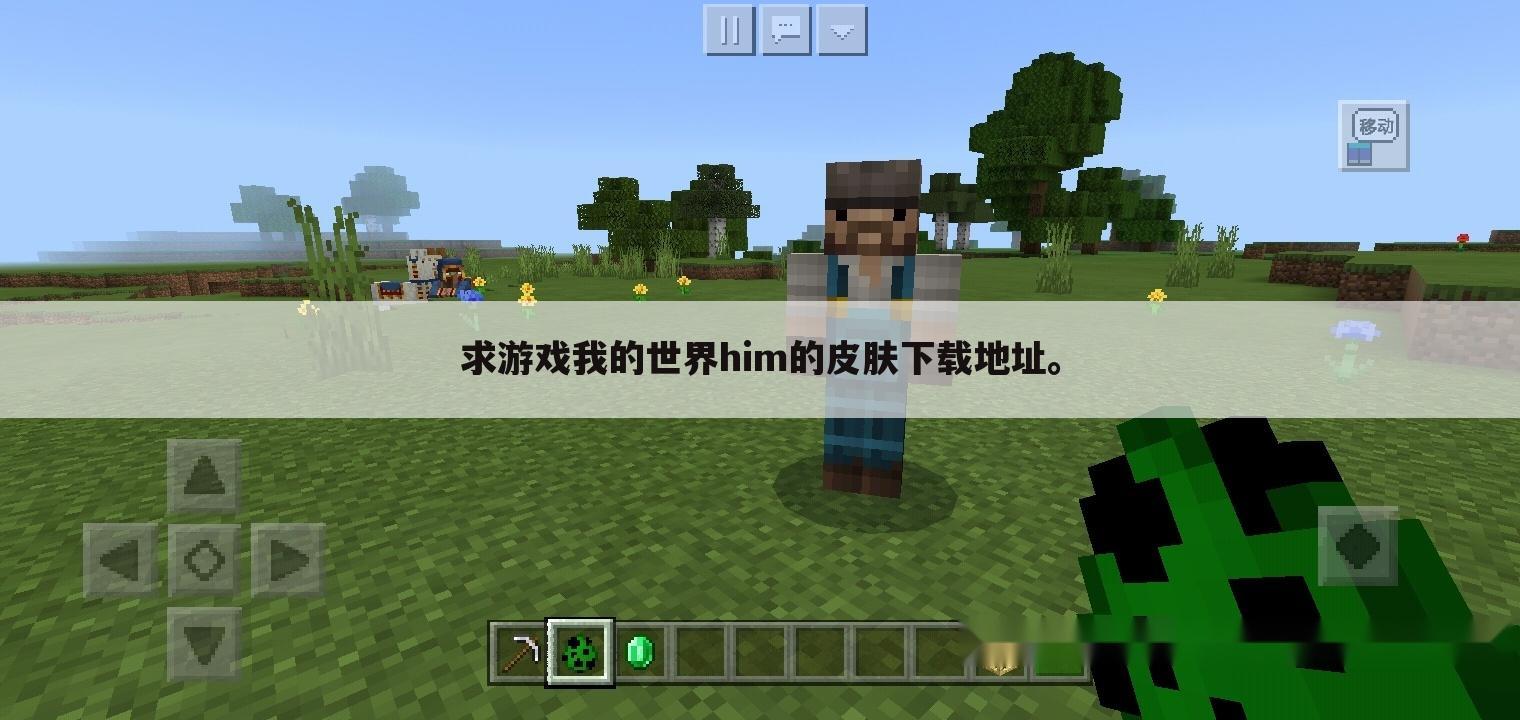 求游戏我的世界him的皮肤下载地址。