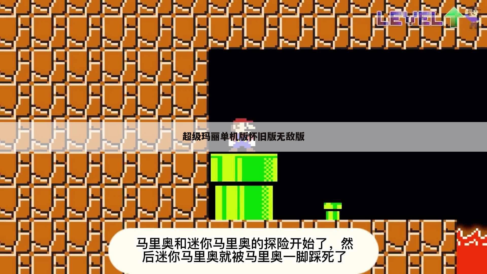 超级玛丽单机版怀旧版无敌版