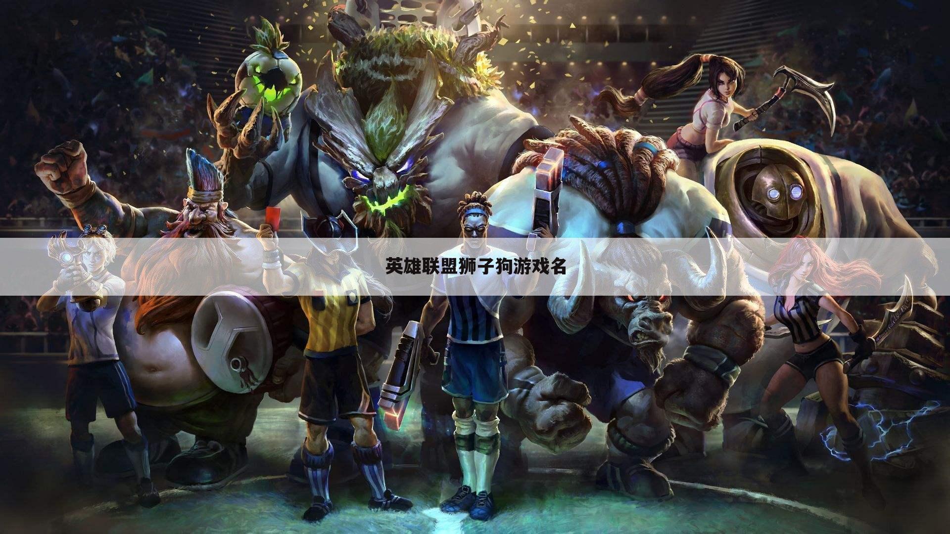 英雄联盟狮子狗游戏名