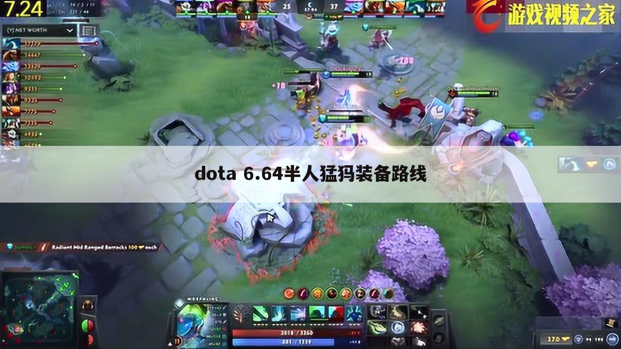 dota 6.64半人猛犸装备路线