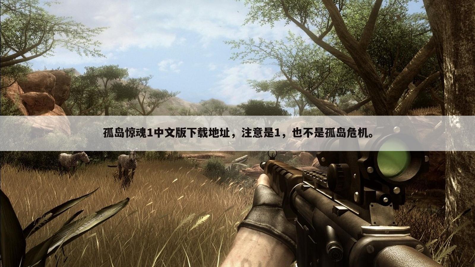 孤岛惊魂1中文版下载地址，注意是1，也不是孤岛危机。