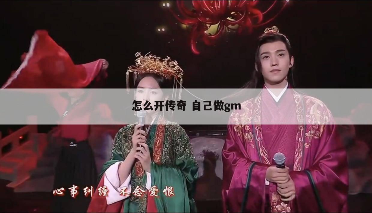 怎么开传奇 自己做gm