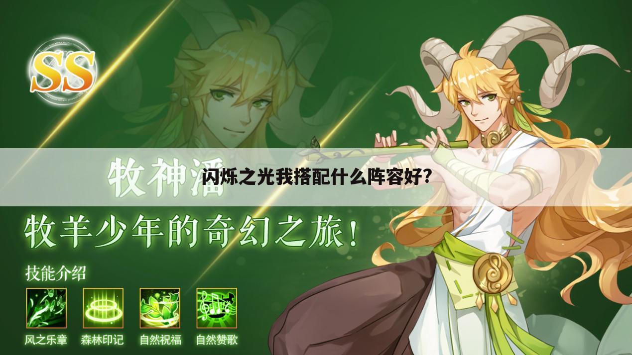 闪烁之光我搭配什么阵容好?