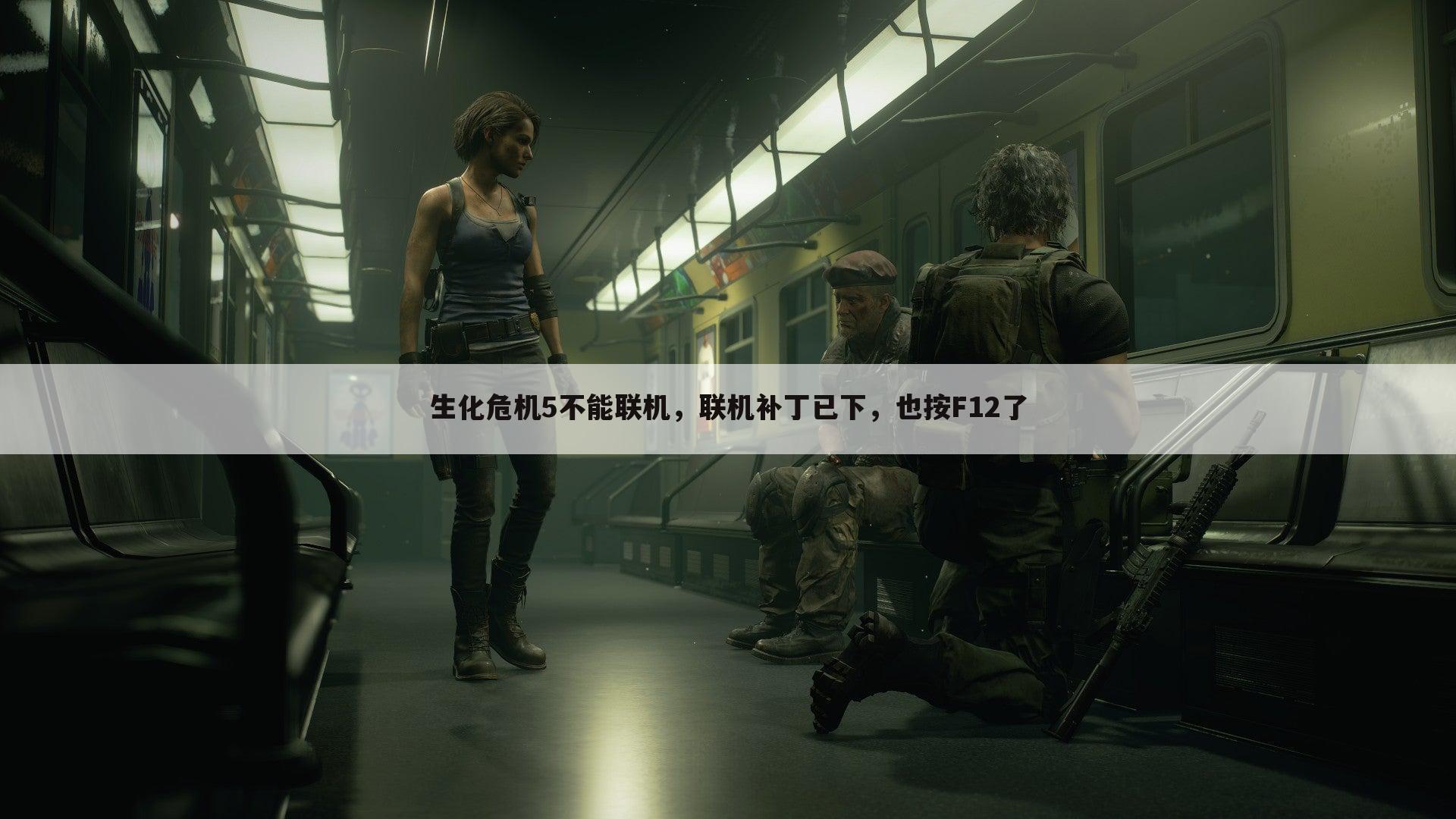 生化危机5不能联机,联机补丁已下,也按F12了