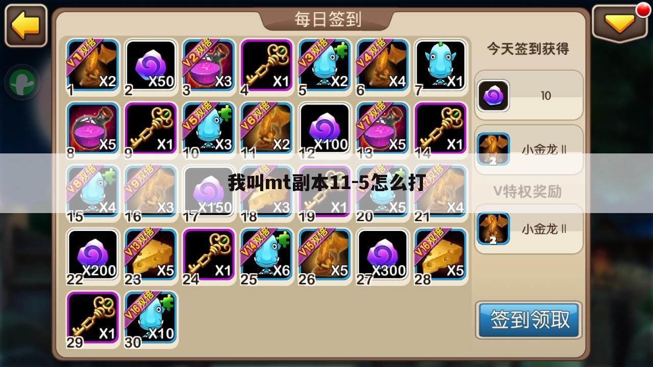 我叫mt副本11-5怎么打