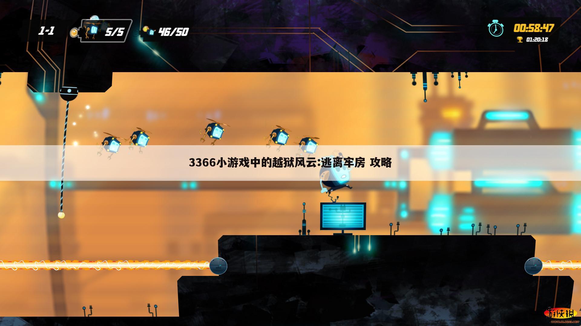 3366小游戏中的越狱风云:逃离牢房 攻略