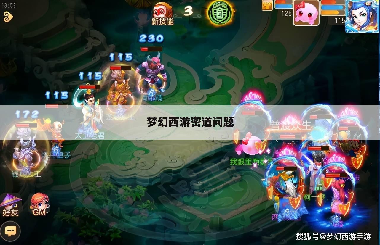 梦幻西游密道问题