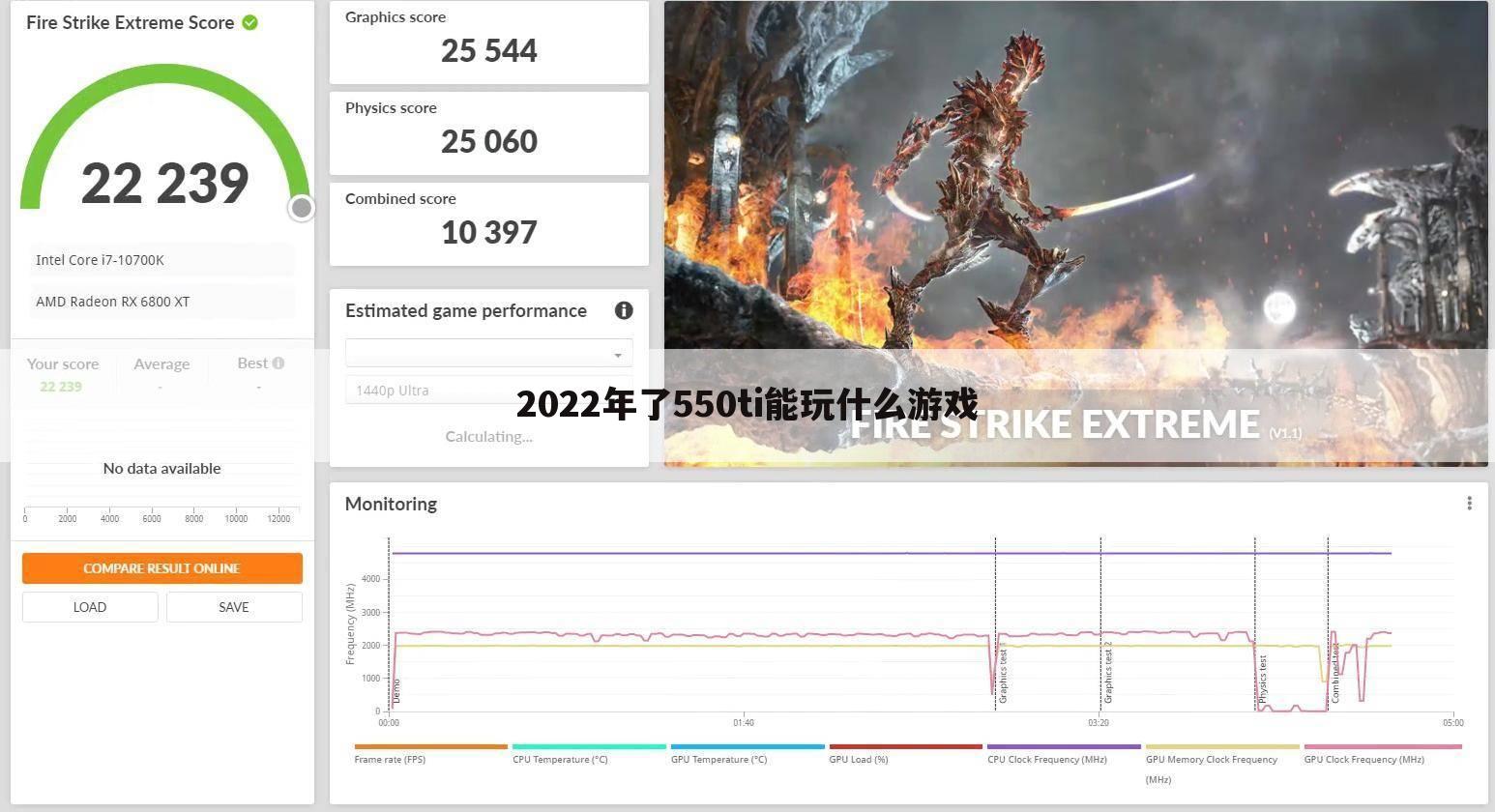 2022年了550ti能玩什么游戏