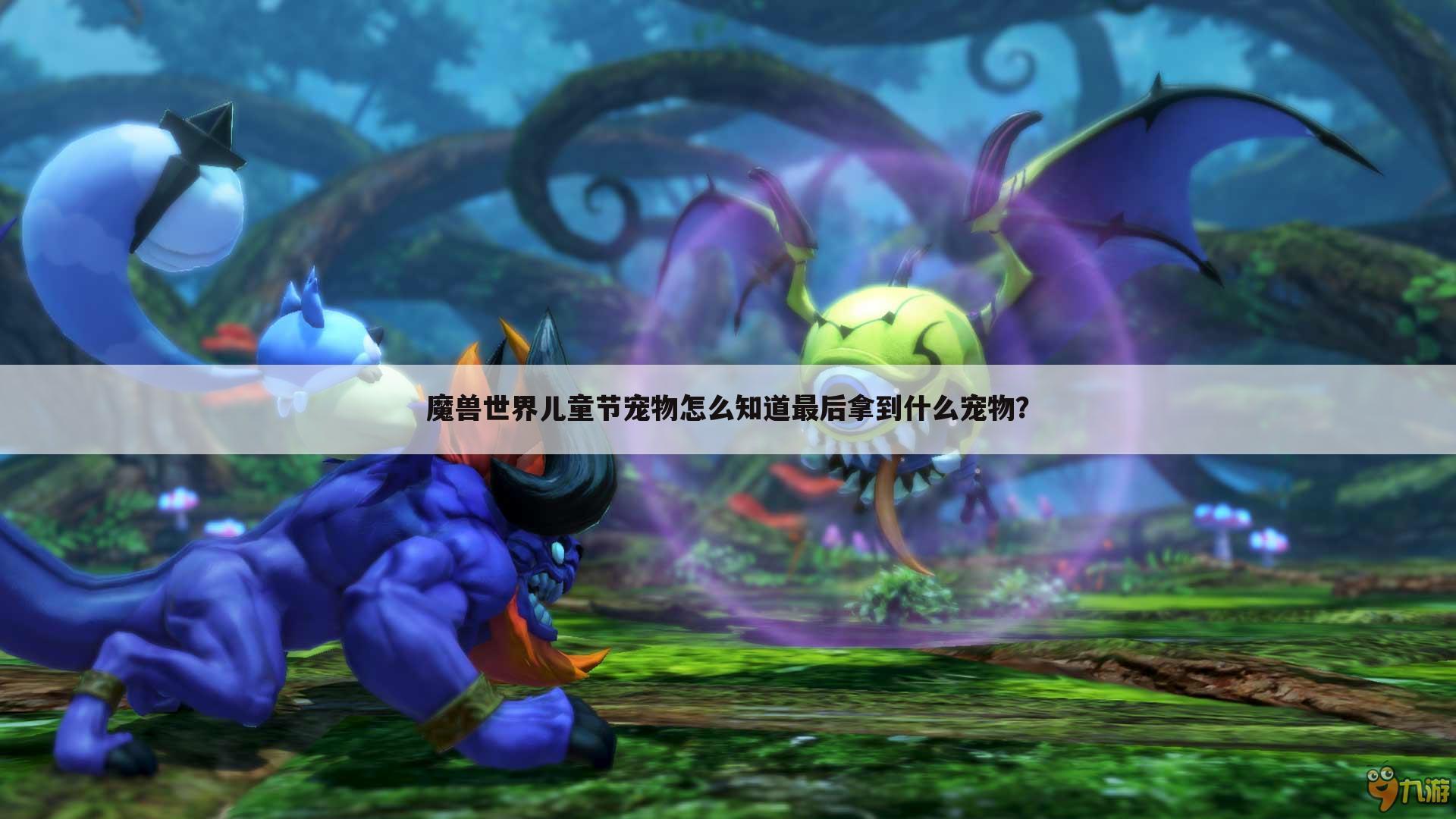 魔兽世界儿童节宠物怎么知道最后拿到什么宠物？