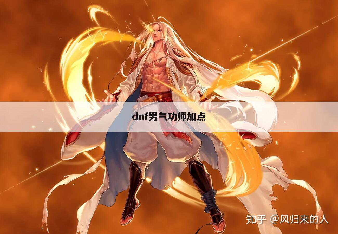 dnf男气功师加点