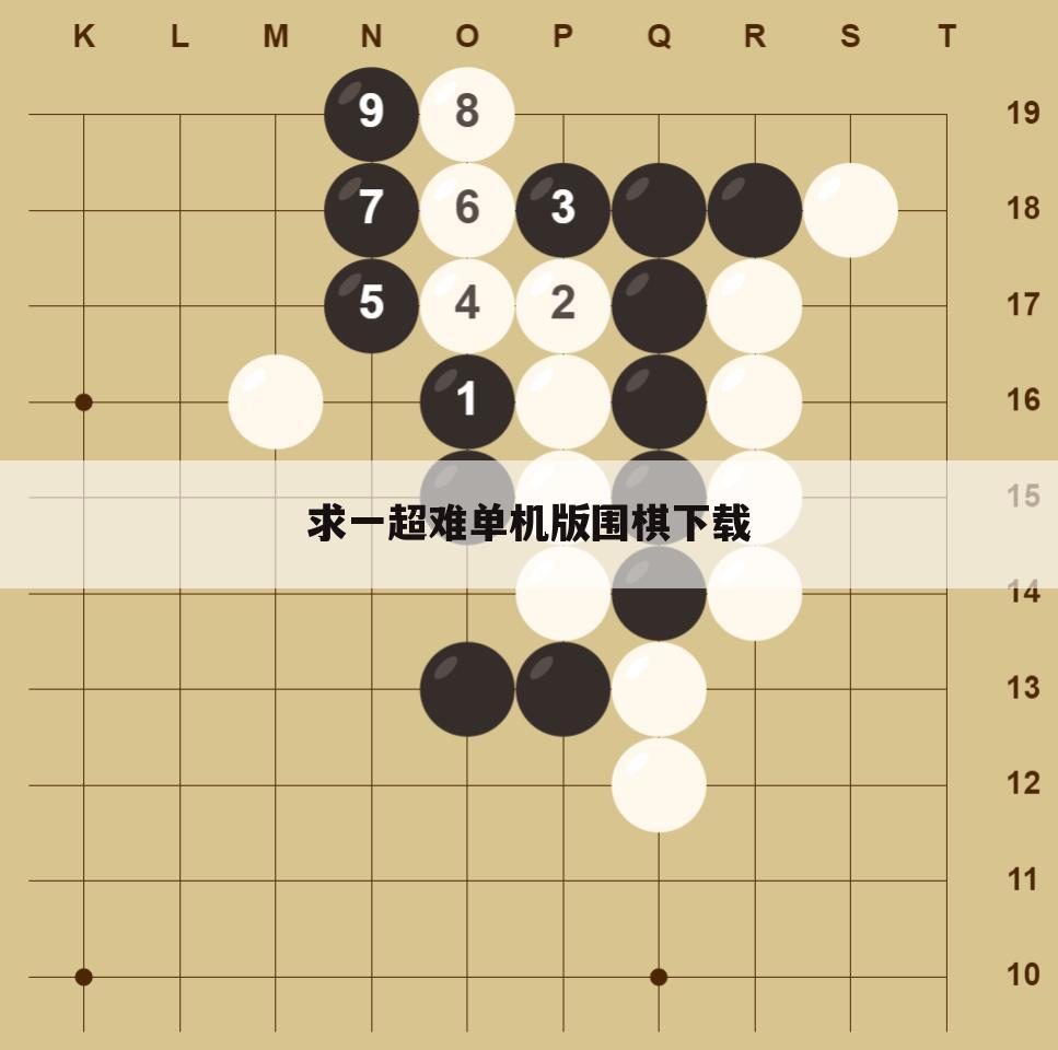 求一超难单机版围棋下载