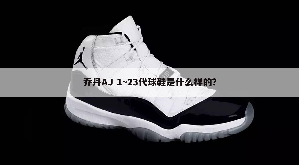 乔丹AJ 1~23代球鞋是什么样的?