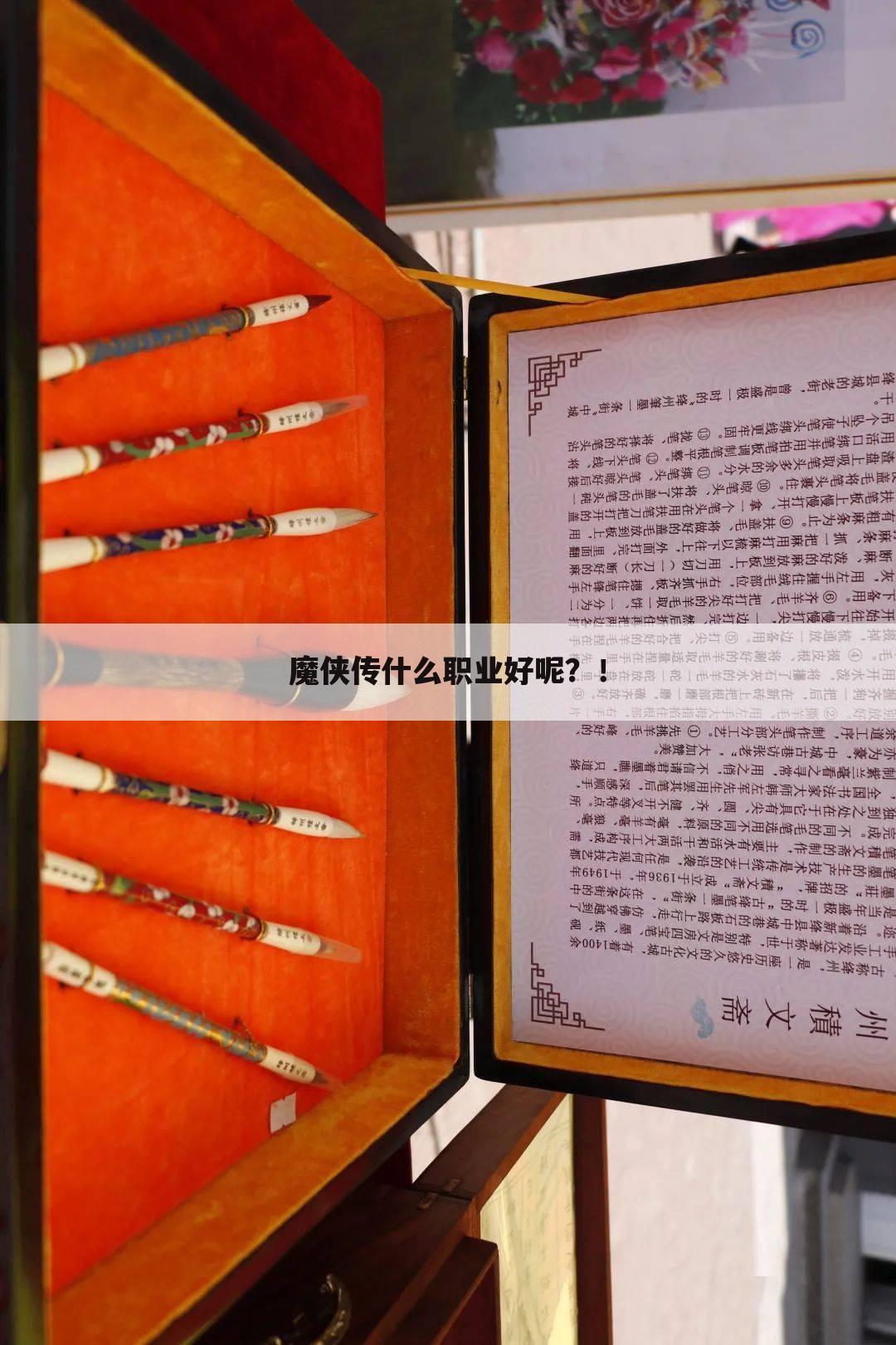魔侠传什么职业好呢?!