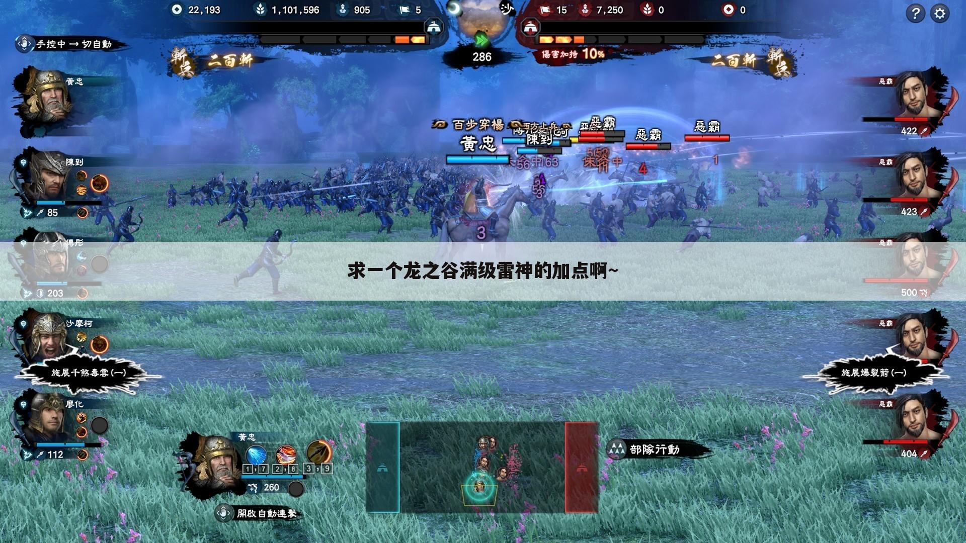 求一个龙之谷满级雷神的加点啊~