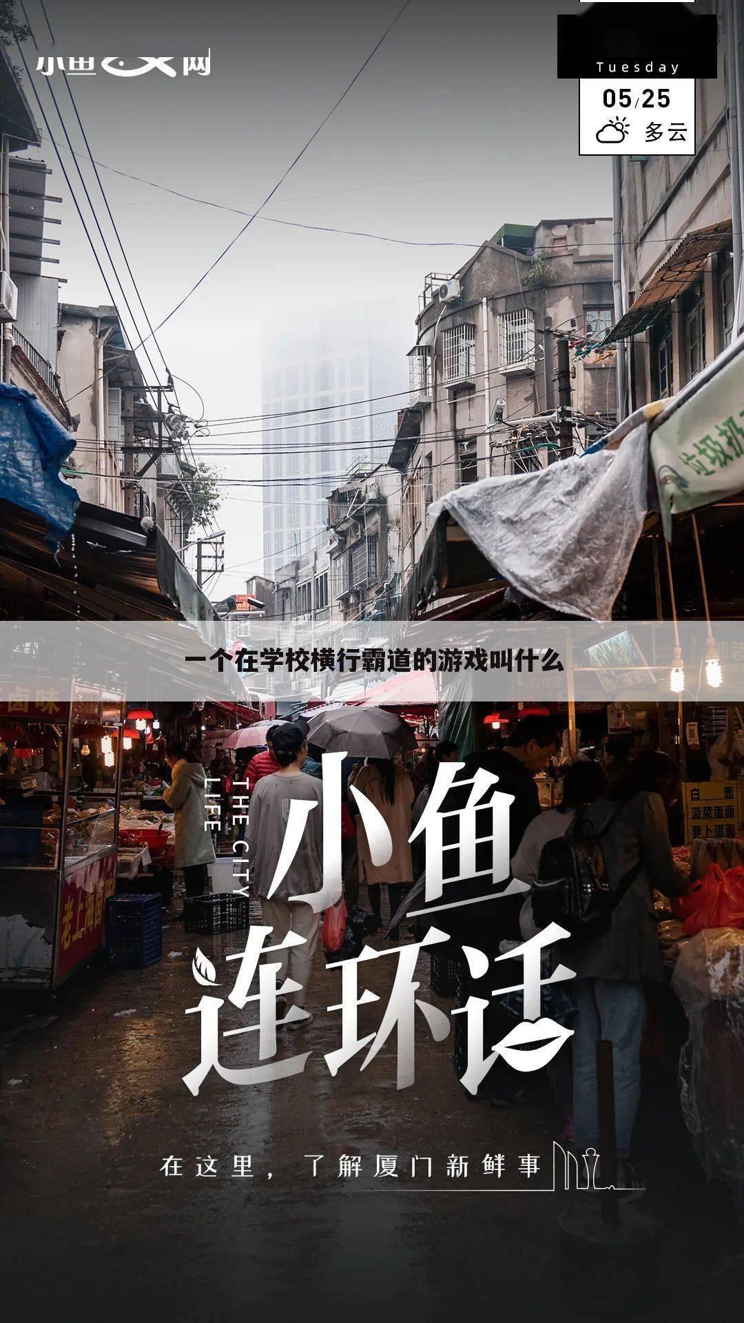 一个在学校横行霸道的游戏叫什么