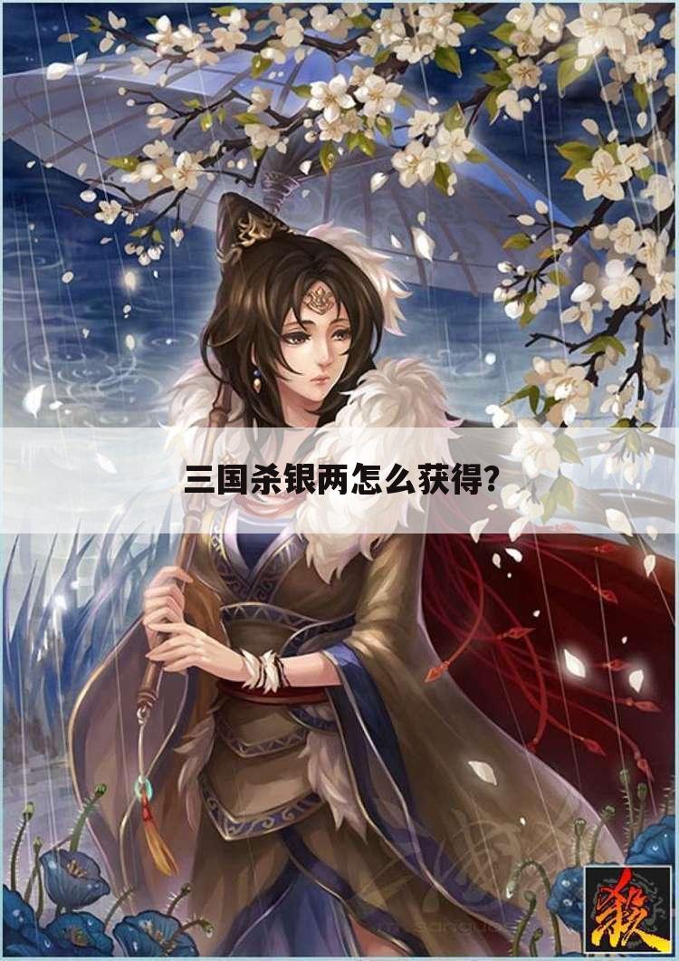 三国杀银两怎么获得？