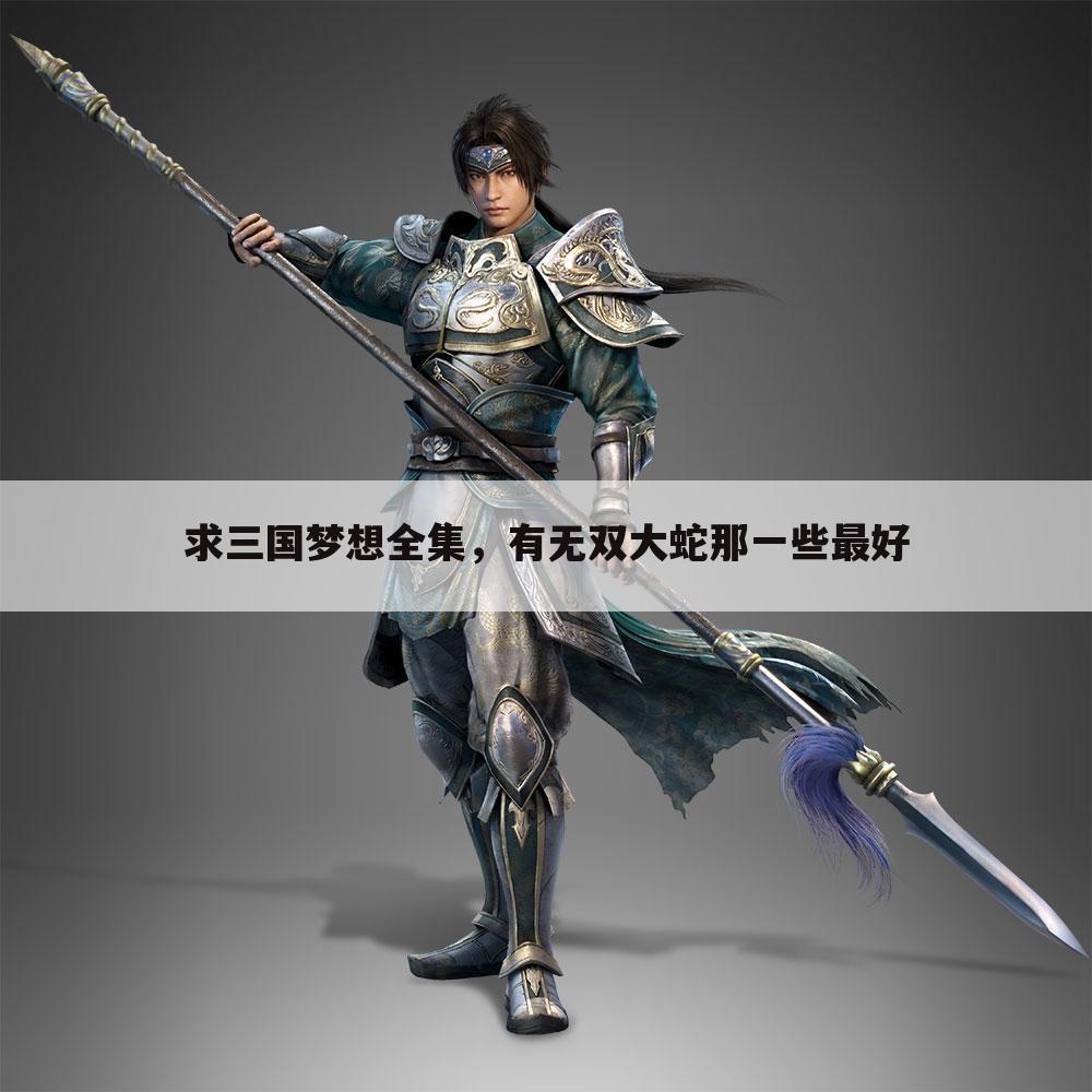 求三国梦想全集，有无双大蛇那一些最好