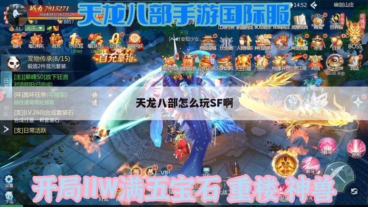 天龙八部怎么玩SF啊