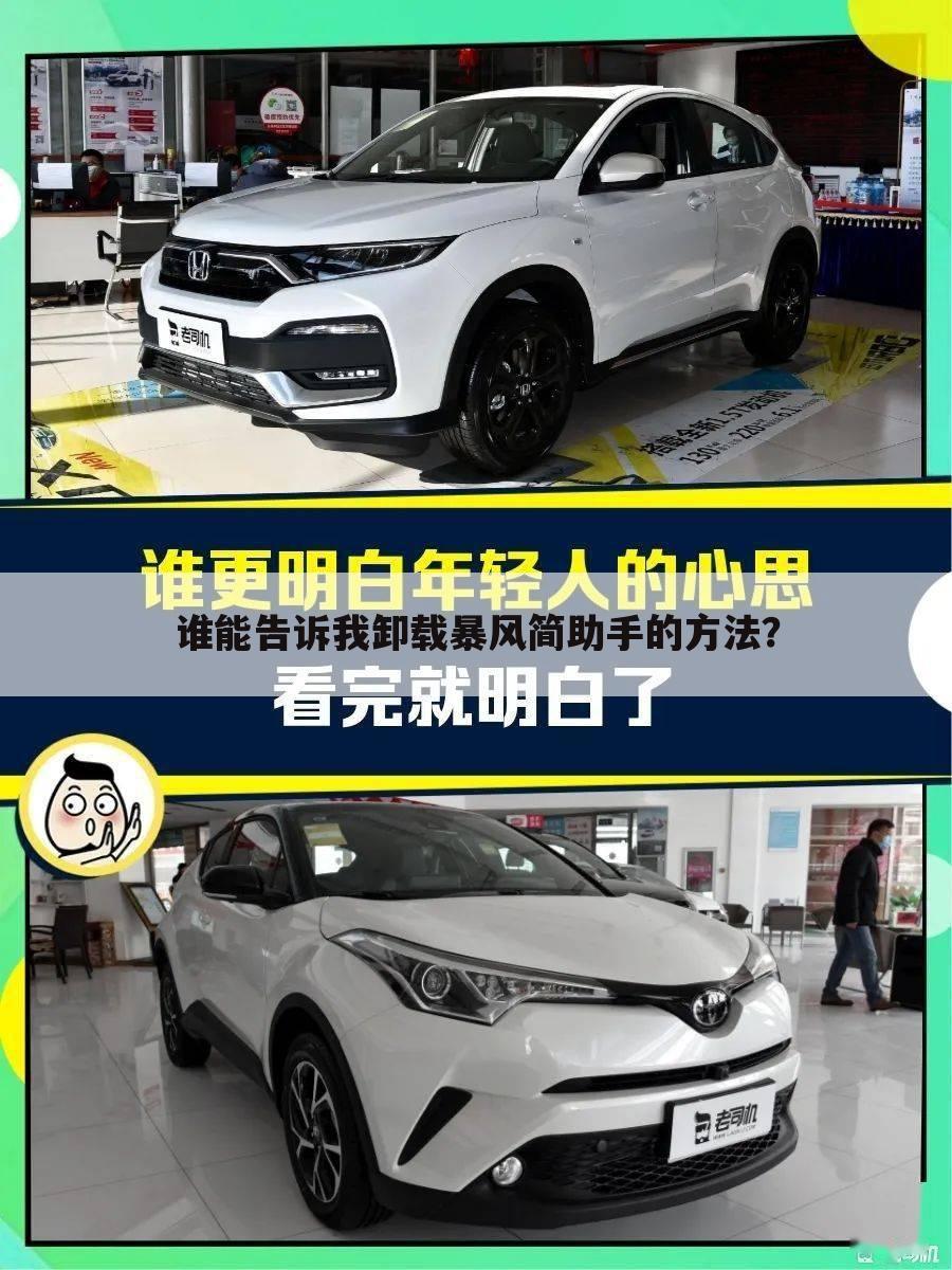 谁能告诉我卸载暴风简助手的方法？