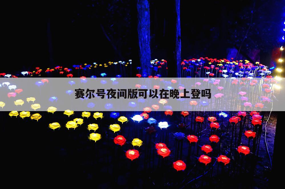 赛尔号夜间版可以在晚上登吗