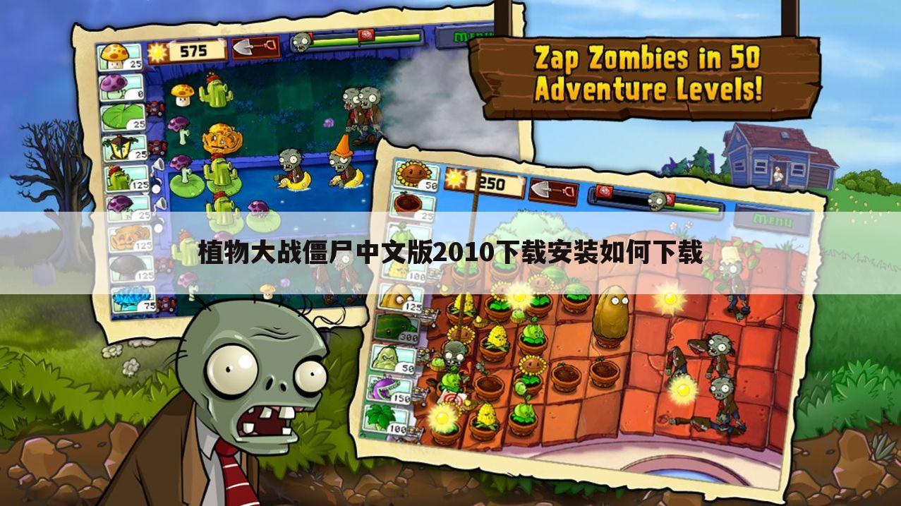 植物大战僵尸中文版2010下载安装如何下载
