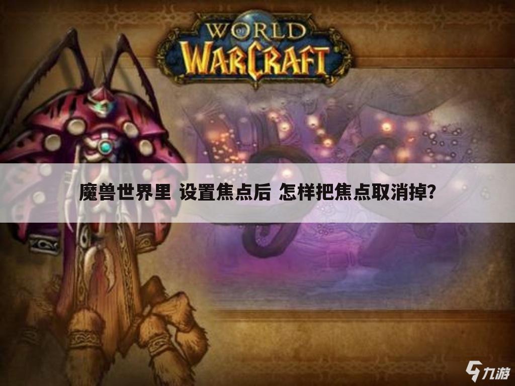 魔兽世界里 设置焦点后 怎样把焦点取消掉?