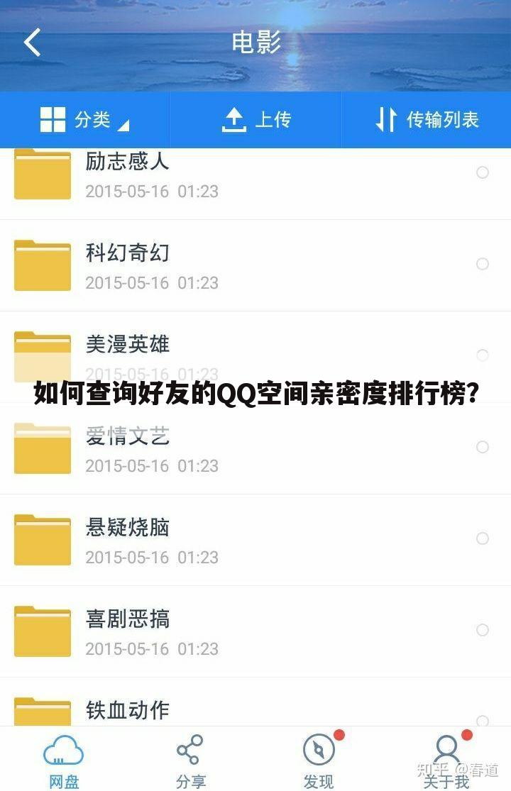 如何查询好友的QQ空间亲密度排行榜?