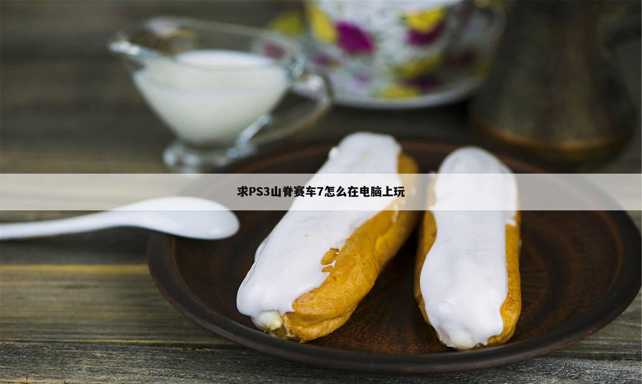 求PS3山脊赛车7怎么在电脑上玩