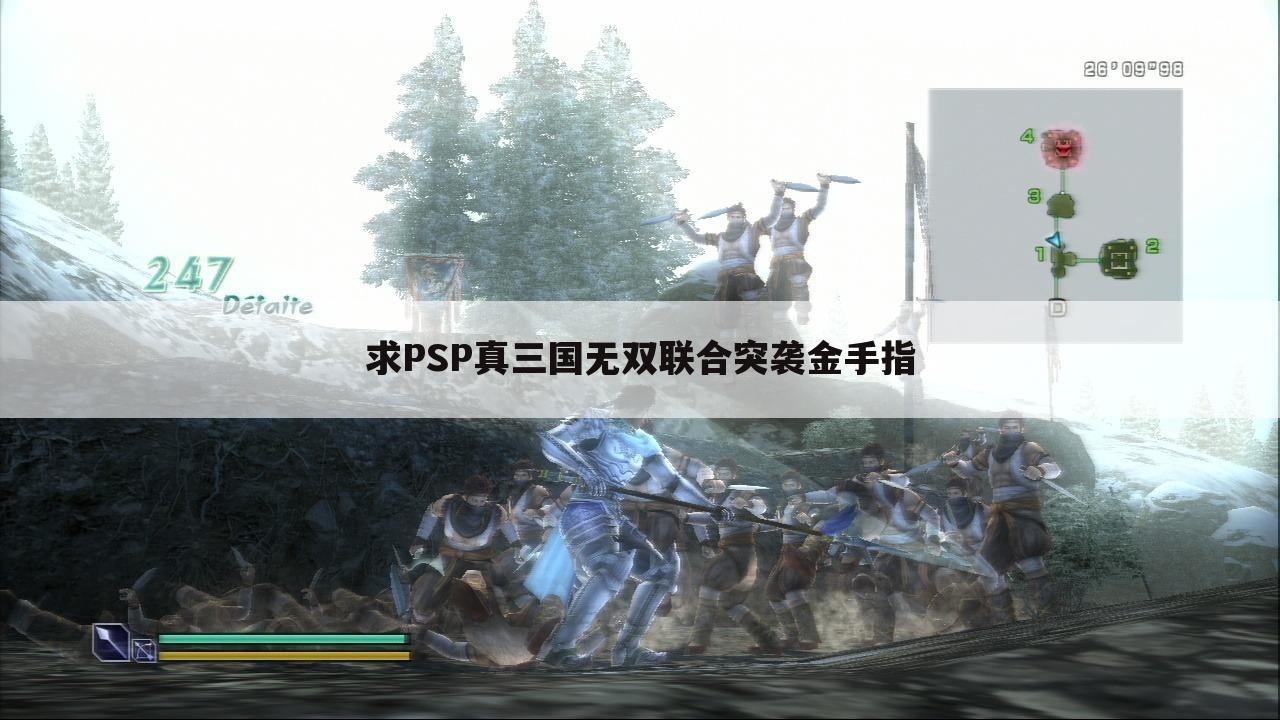求PSP真三国无双联合突袭金手指