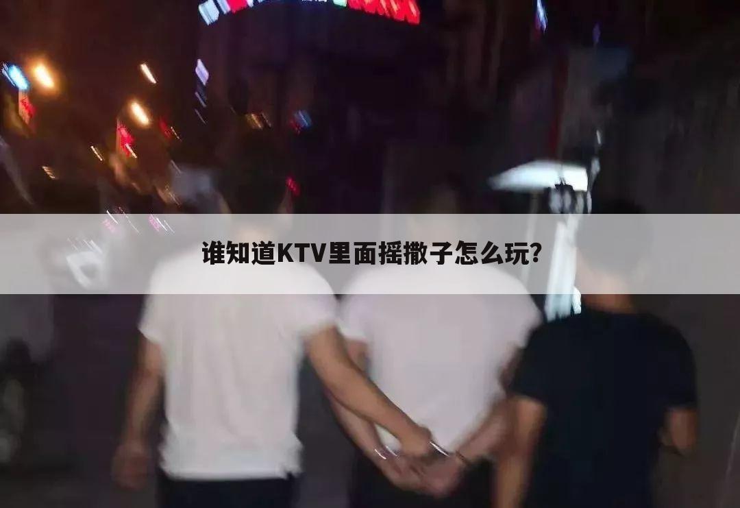 谁知道KTV里面摇撒子怎么玩?
