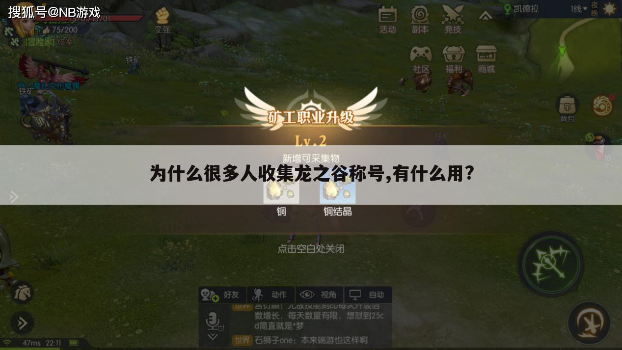 为什么很多人收集龙之谷称号,有什么用?