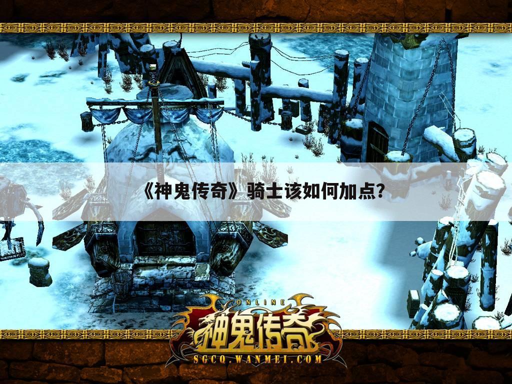 《神鬼传奇》骑士该如何加点？