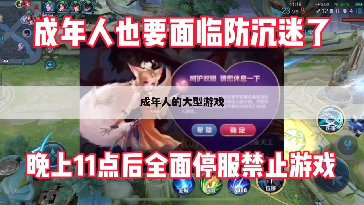 成年人的大型游戏