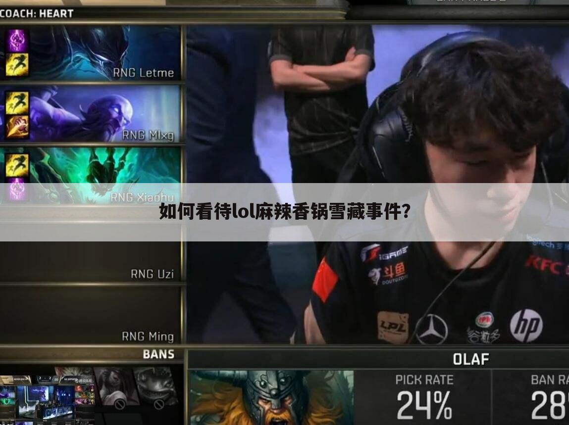 如何看待lol麻辣香锅雪藏事件?